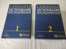 LAROUSSE 2 Dictionnaires encyclopédiques noms communs 1994
