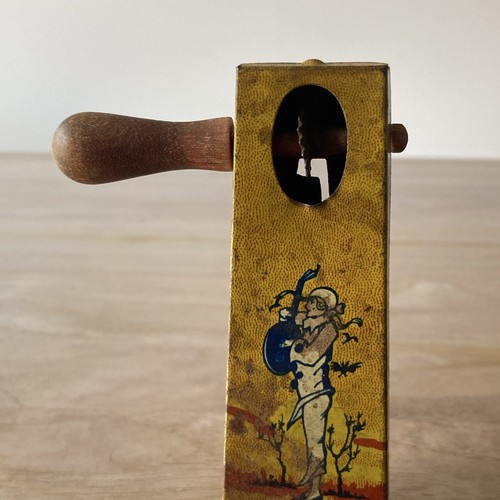 Jouet musical ancien bois - jouet,
