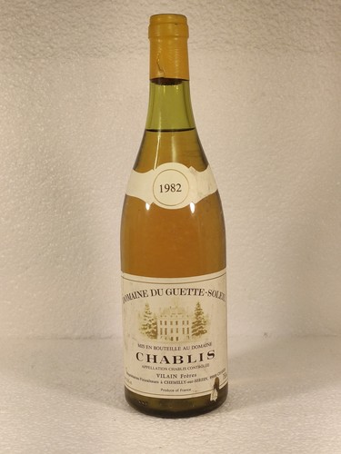 1982 chablis guette soleil - chablis,