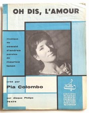 Partition vintage sheet music