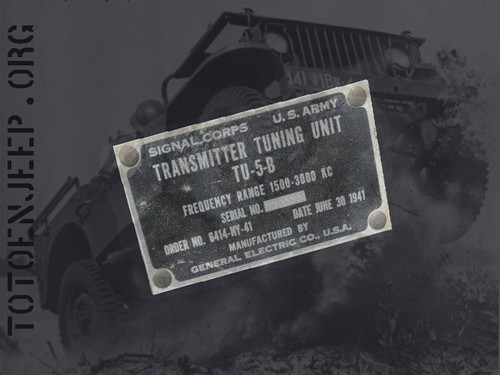 Radio jeep us - tu-5,