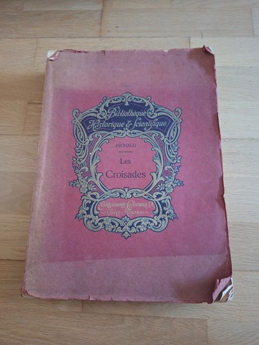 Livre ancien les croisades - ancien,