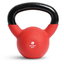 - Kettlebell 6 kg avec poignée ergonomique et antidérapante, poids en fonte a...