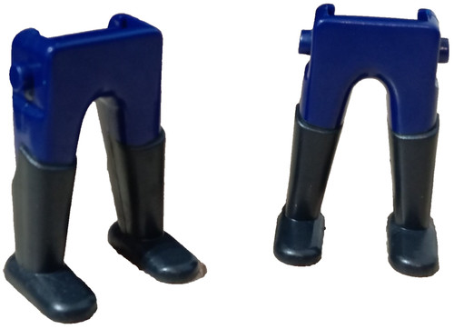 Playmobil jambes bleues - x2,