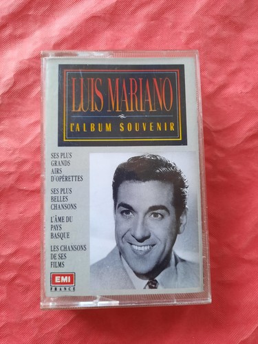 Cassette audio luis mariano - luis,