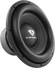 Black Diamond 12" Subwoofer Dual 2+2 Ohm 600 Watts RMS DIA-R12D2