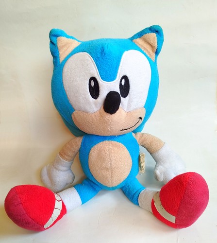 Peluche sonic the hedgehog - sonic,