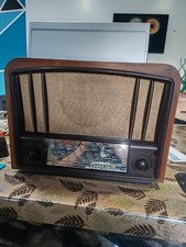 Rare Jolis Poste Radio TSF EVERNICE Bois Et Bakélite 667 A Lampe Fin 1940