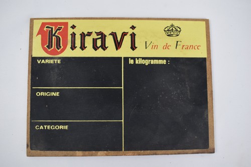 Ardoise marche primeur - de,