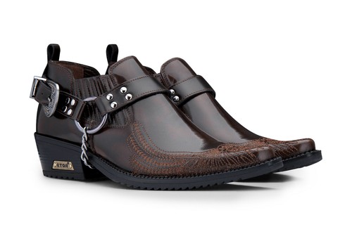 Homme cuir western - homme, chaussures