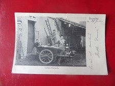 Belgique - BRUXELLES - Laitière flamande - VOITURE A CHIEN