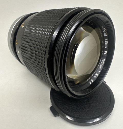Canon lens 135mm s - lens, fd