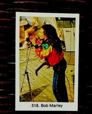 1978 Bob Marley Rookie Card RC Swedish Samlarsaker  #518