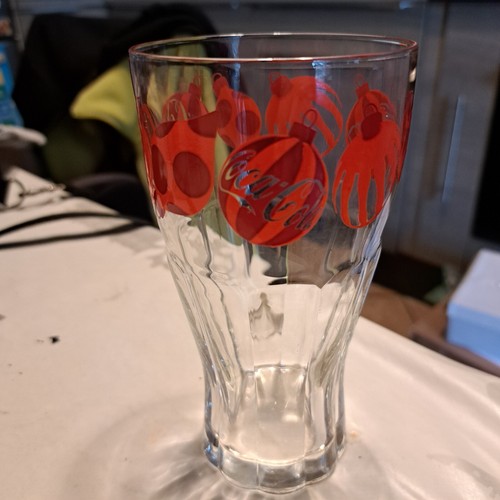 Verre glass motif rouge - 1,