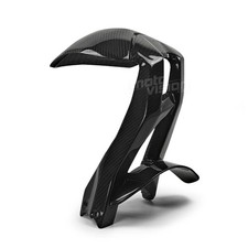 Garde boue arrière carbone