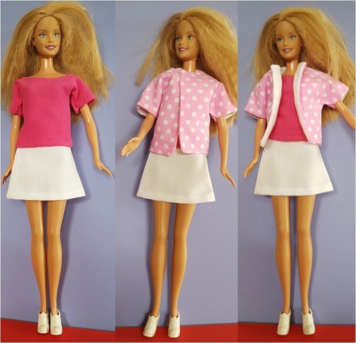 Barbie lot vêtements - lot, poupée