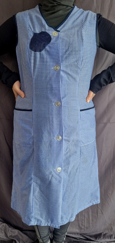 Nylon dederon smock apron - nylon,