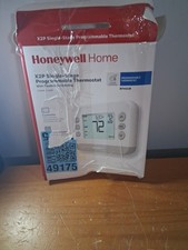 New! Programmable Thermostat, Single-Stage, 1 Heat/1 Cool Compatibility, Flex...