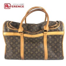Louis Vuitton Monogram Sac Chien 50 Pet Carrier Bag M42021 Brown Unisex