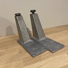 2 Pieds De Meuble Aluminium