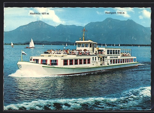 Carte postale bateau moteur - carte,