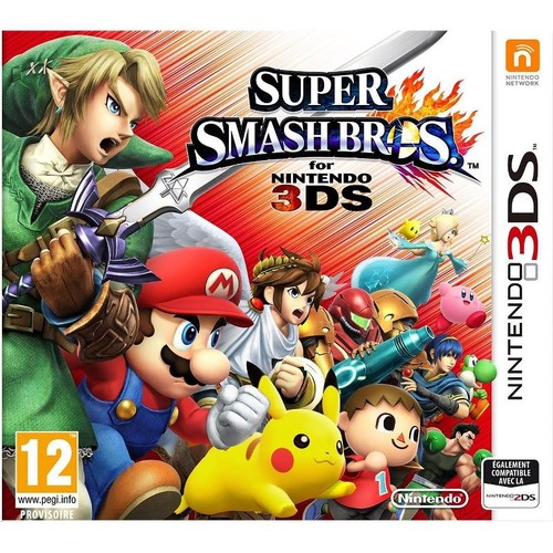 Jeu 3ds super smash - super,
