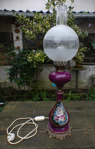 Lampe style victorienne en - lampe, de