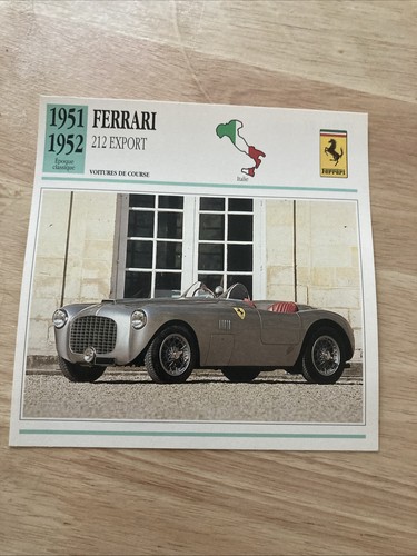 Ferrari 212 export - ferrari, 1952