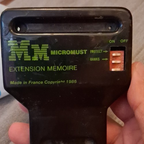 Extension mémoire micromust - mémoire,