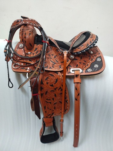 Selle cuir western premium - selle,