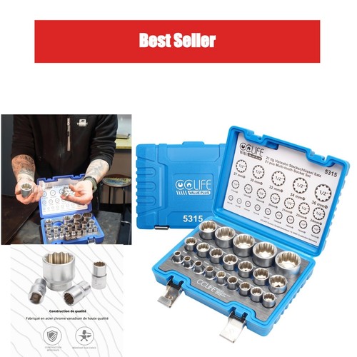 Cclife coffret pièces - 21,