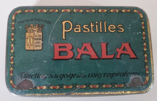 Boîte ancienne pastilles bala - ancienne,