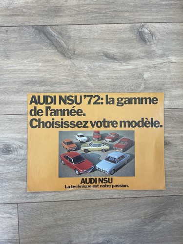 Depliant publicitaire audi - depliant,