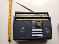 Philips D-2122 Transistor Radio Vintage 3 Band FM MW LW  