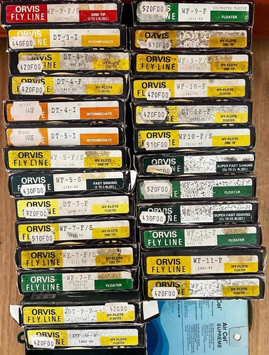 Lot soies orvis neuves - lot,