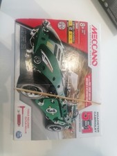 Meccano Roadster Cabriolet 5 en 1 – 174 pièces – Modèle monté partiel avec...