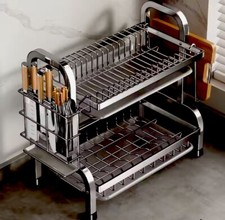 Égouttoir à vaisselle de cuisine Compact, ensemble de égouttoir,