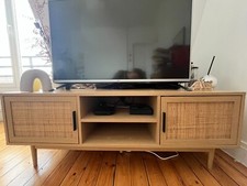 Meuble TV en rotin