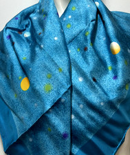 Hermes Scarf NEW+BOX RARE 'La Voie Lacte' MILKY WAY COSMOS Foulard CARRE