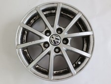 VW Polo 9N 6Q0601025AC 01-2009 Alloy Wheel Rim Front Right 5x14 ET35