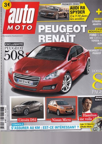 Auto moto 176 peugeot - n°176, 508
