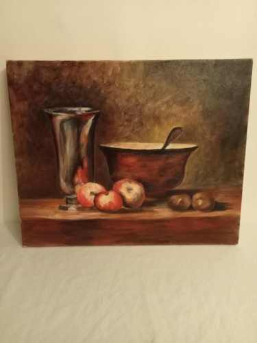 Tableau nature morte - ,, huile