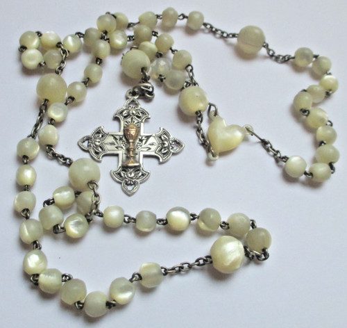 Ancien chapelet perles - ancien,