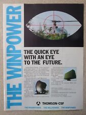8/1987 PUB THOMSON-CSF GERFAUT GRIFFIN RADAR SHORADS GAZELLE HELICOPTER AD