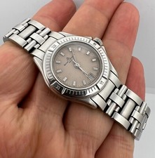 Baume Mercier Malibu Ladies Watch Quartz MV045044  FOR PARTS OR REPAIR