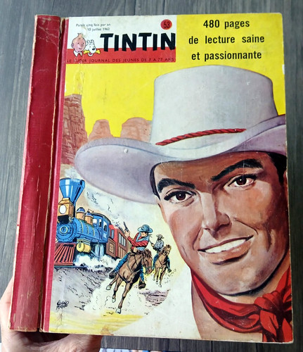 Album reliure journal - album, tintin