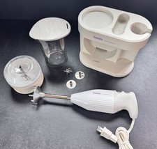 BAMIX  Of  Switzerland Hand Immersion Blender Full Set Excellent Rare