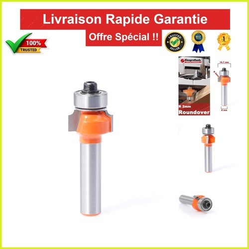 Fraise arrondir r2 mm - hw,