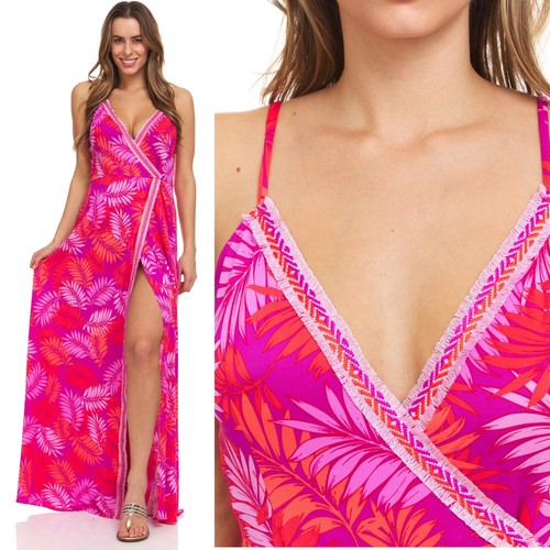 Robe longue femme tropicale - longue,