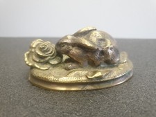 Lapin au chou en bronze
